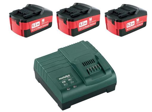     METABO 18 5.2 Li-Ion (Basic Set 5.2 x3 685048000)