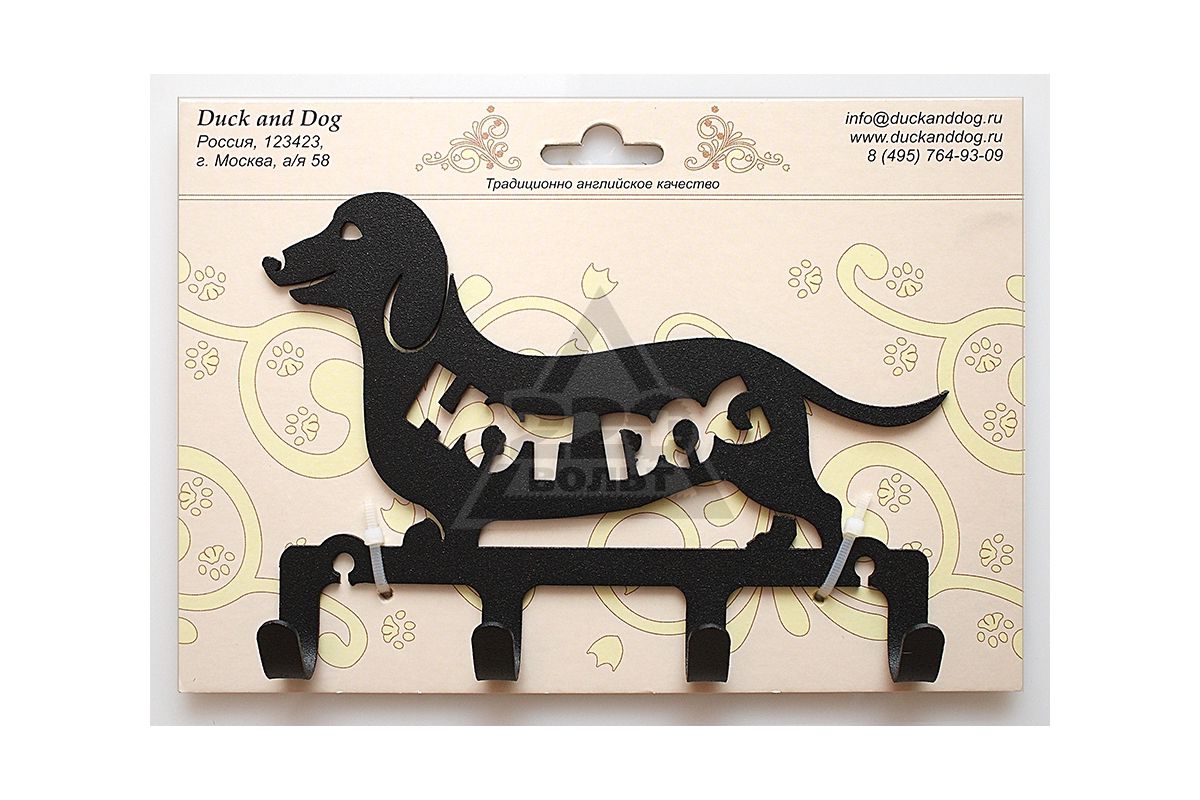 Duck and dog