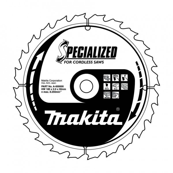 Диск пильный твердосплавный Makita B-31170