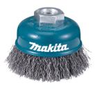 Кордщетка MAKITA чаша 75мм для УШМ гофрированная сталь (D-24094)