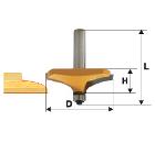Фреза MAKITA Ф 31.8мм S 12мм I 28мм (D-11863)