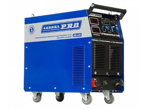 Изображение товара Набор AURORA PRO Сварочный аппарат STRONGHOLD 500 HALF BRIDGE IGBT +УШМ (болгарка) WQ 1400 (600346000)