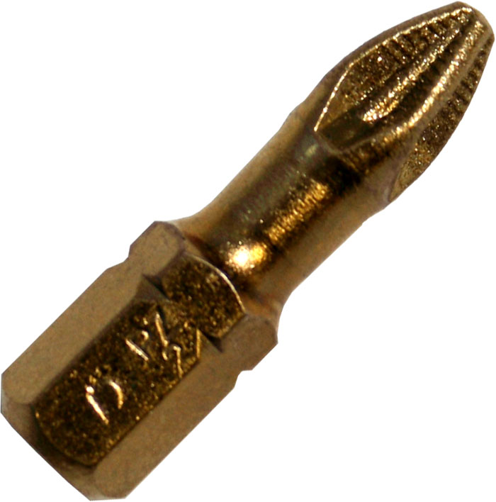 

Бита ПРАКТИКА 776-652 pz2 25мм, tin с алм.напыл., Эксперт, 1шт.