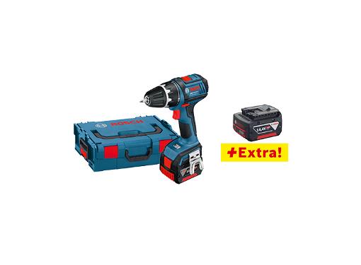Изображение товара Аккумуляторная дрель BOSCH GSR 14 4 V-LI L-BOXX профессиональная с 3 аккумуляторами