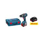 Изображение товара Аккумуляторная дрель BOSCH GSR 18 V-LI L-BOXX с тремя аккумуляторами 4.0Ач