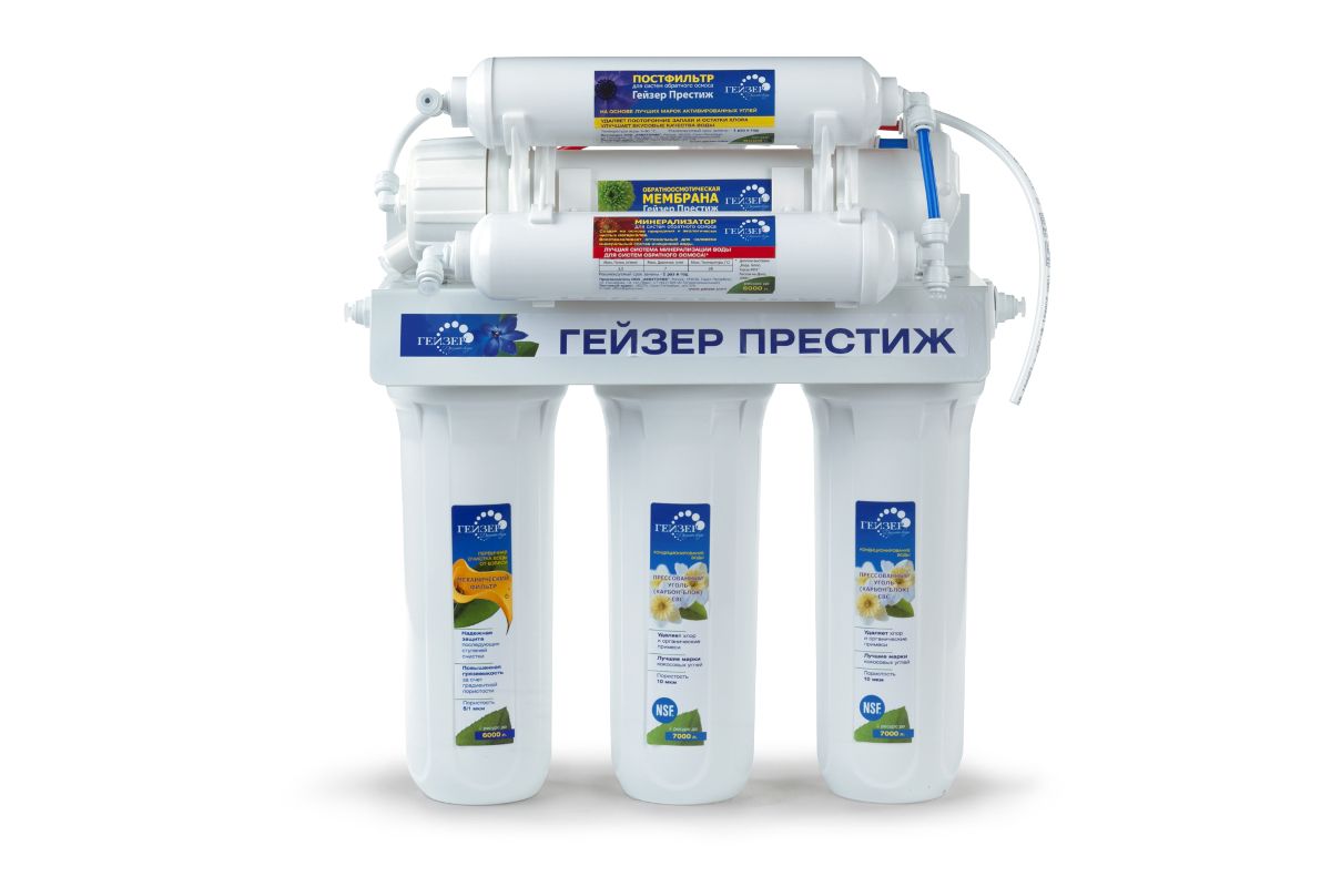 Проточный фильтр Гейзер Био 321 для жесткой воды