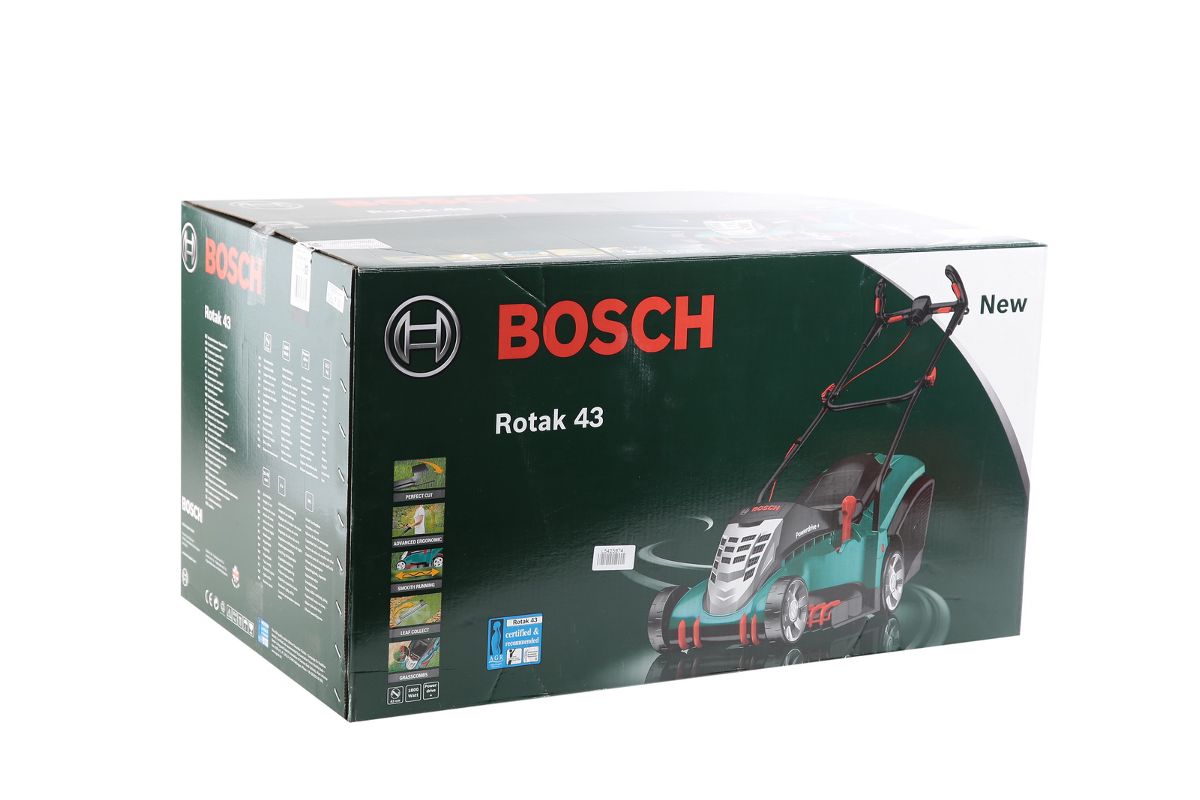 Газонокосилка Bosch ROTAK 43 GEN 4 (06008A4300) - цена, отзывы, видео, фото  и инструкция - купить в Москве, СПб и РФ