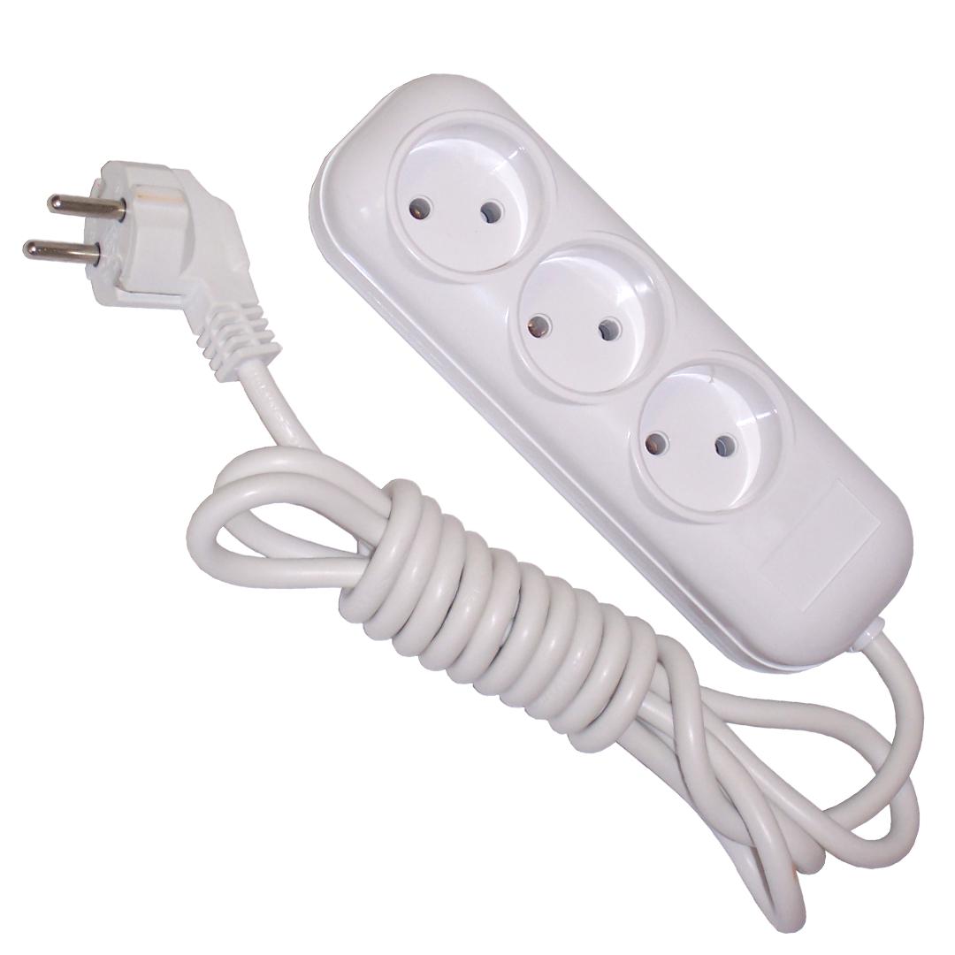 

Удлинитель Glanzen Eu-03-s30 3 гнезда 3м ШВВП 2х0.75