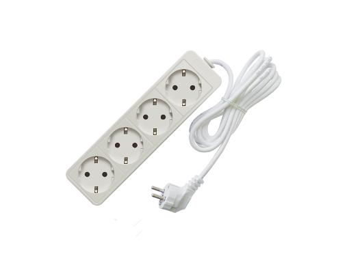 Изображение товара Удлинитель СОЮЗ 481S-6403 ПВС 3м 4 гнезда, IP20, 3500 Вт