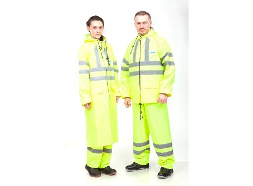 Изображение товара Влагозащитный плащ WATERPROOFLINE Extra-Vision WPL ПЛА239 ярко-лимонный 52-54/170-176