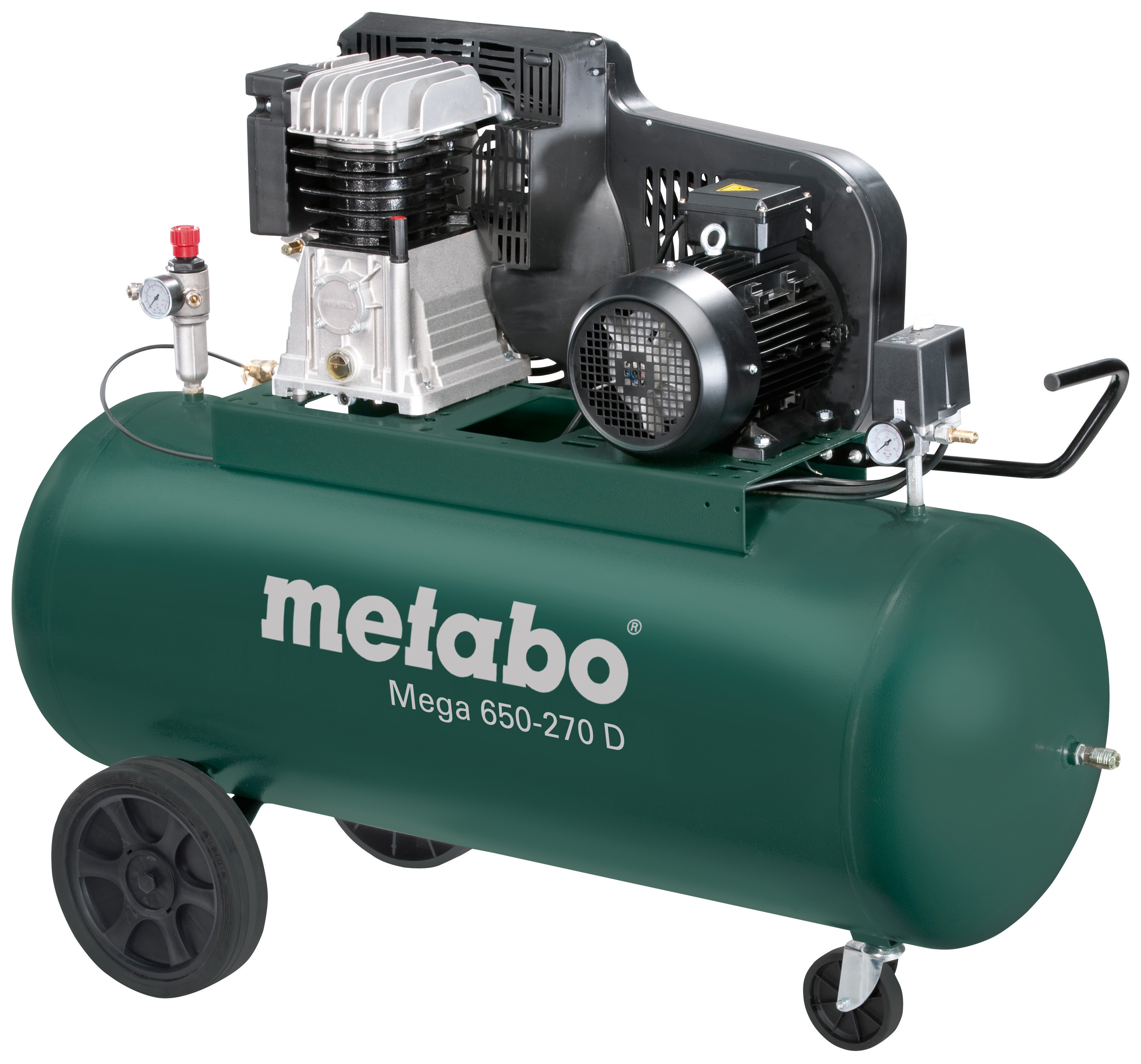 фото Компрессор поршневой metabo mega 650-270 d (601543000)