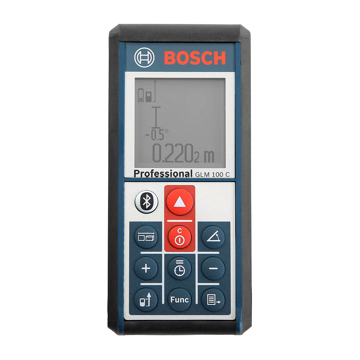 Лазерный дальномер Bosch GLM 100 C Professional (0601072700) - цена,  отзывы, видео, фото и инструкция - купить в Москве, СПб и РФ