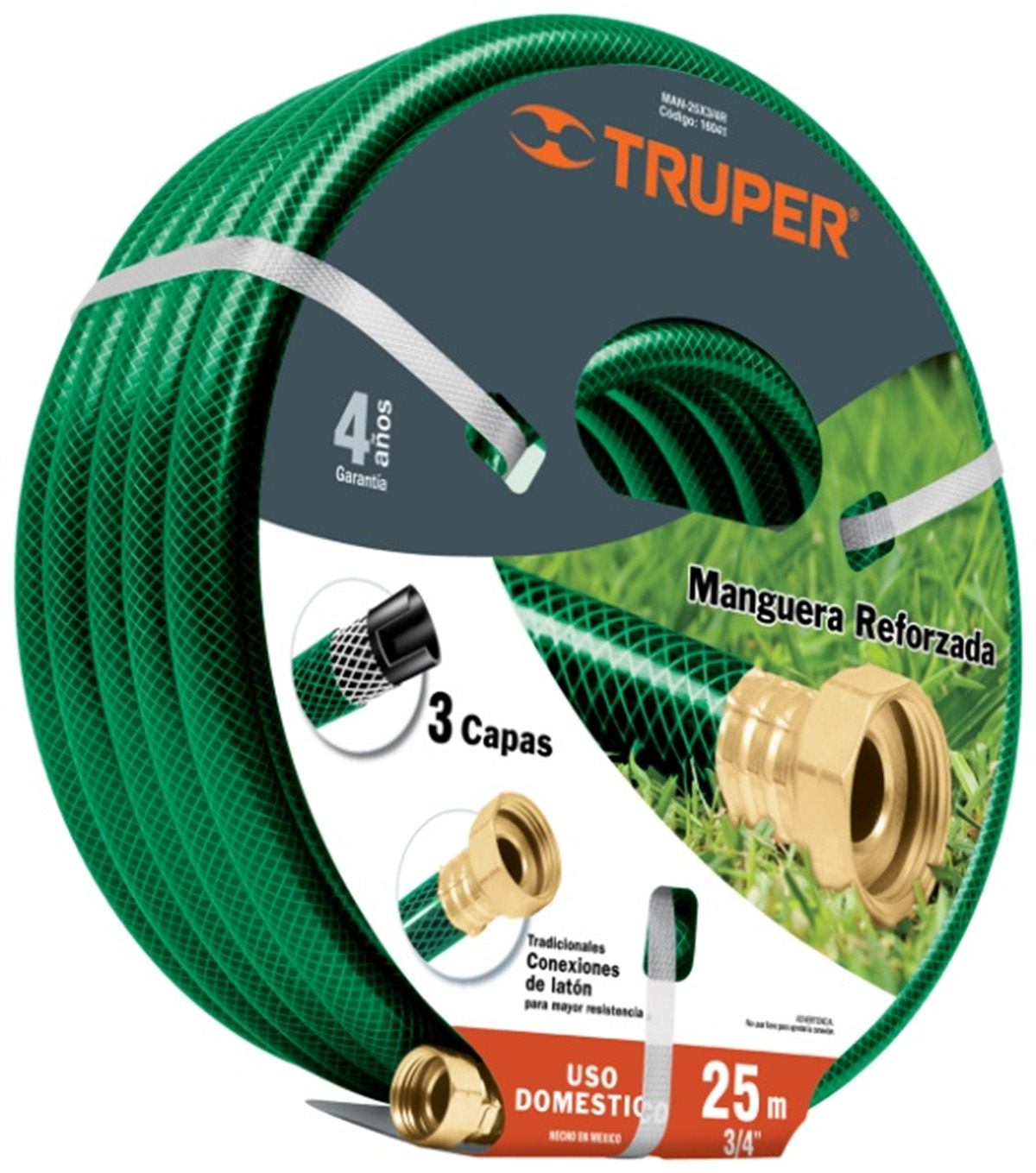 фото Шланг truper man-25x3/4r 16041