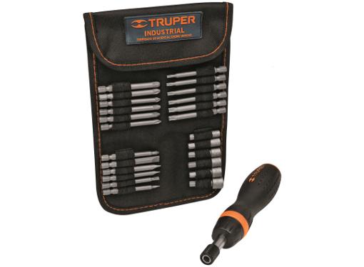 Изображение товара Набор отверток TRUPER JDM-26 с битами и футляром 26 предметов
