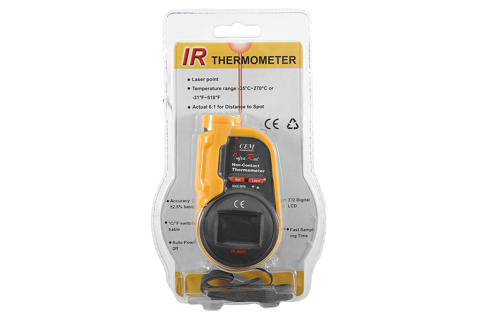 Термометр лазерный Cem Ir-88h