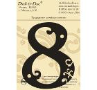 Табличка DUCK & DOG Цифра 8 110 мм