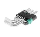 Набор шестигранных угловых ключей, 9 шт. WERA WE-021406