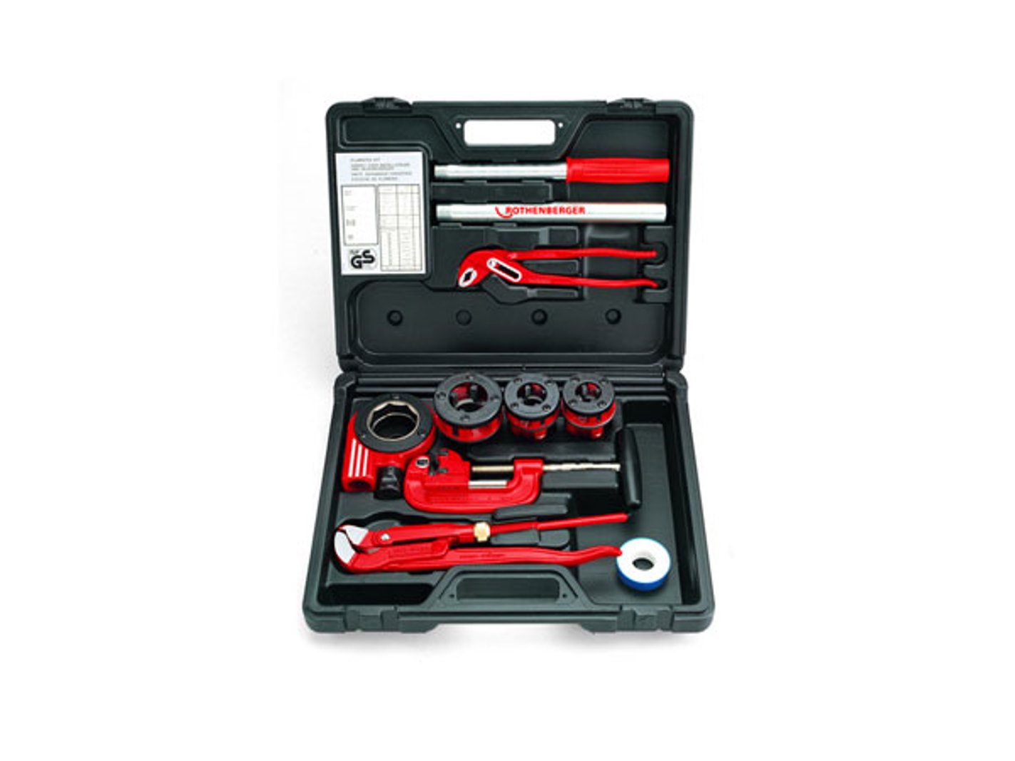 

Набор профессионального сантехинструмента в кейсе Rothenberger Sani kit 70600r