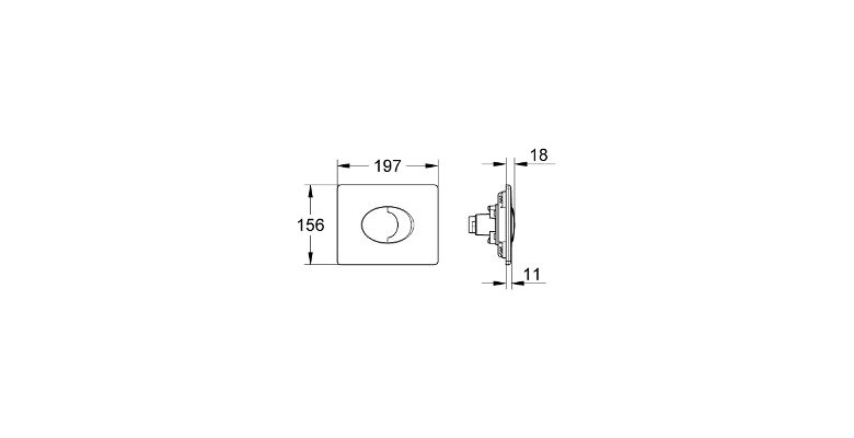 ������� ������� GROHE Skate Air 38506000