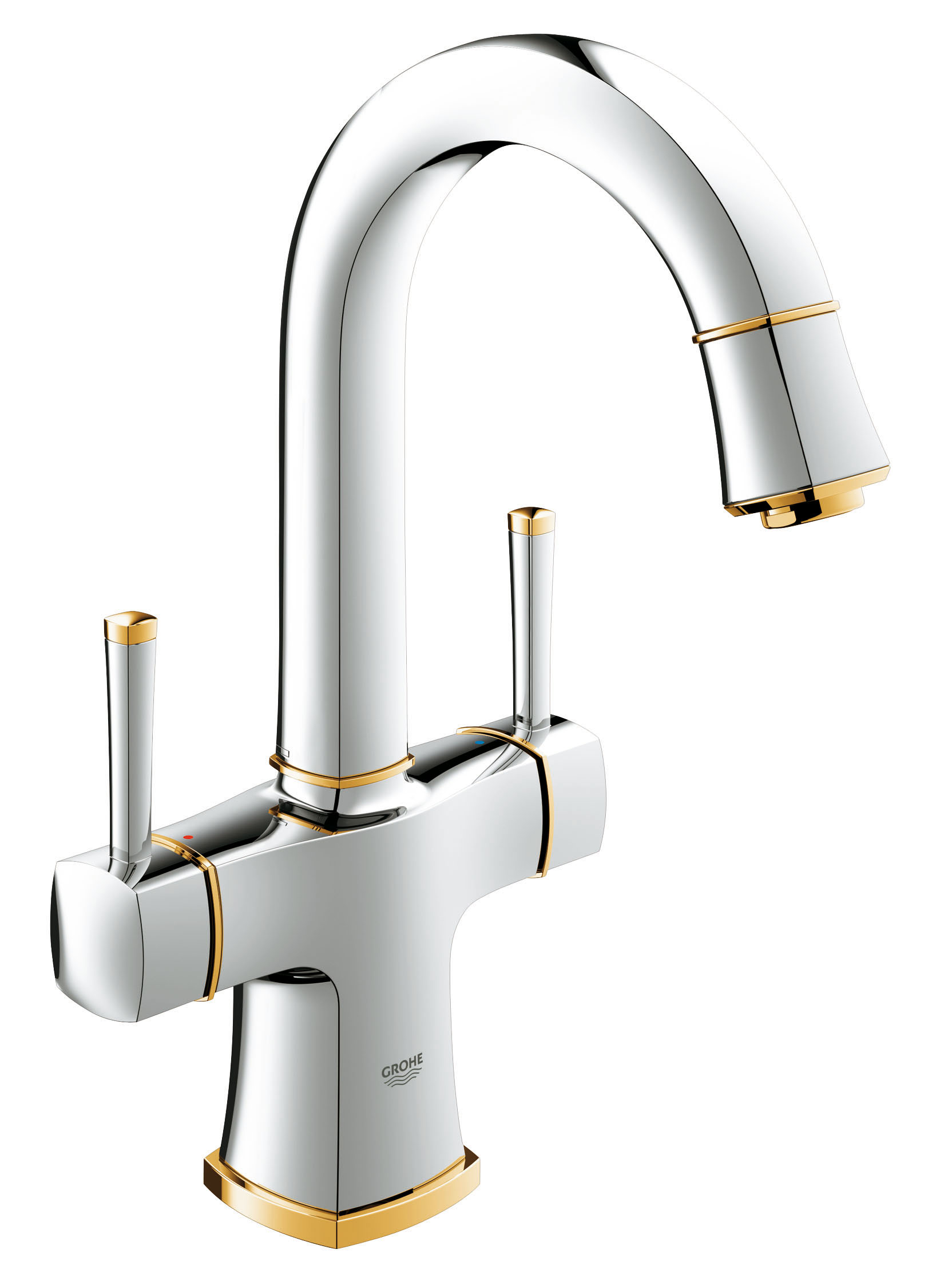 фото Смеситель высокий grohe grandera 21107ig0