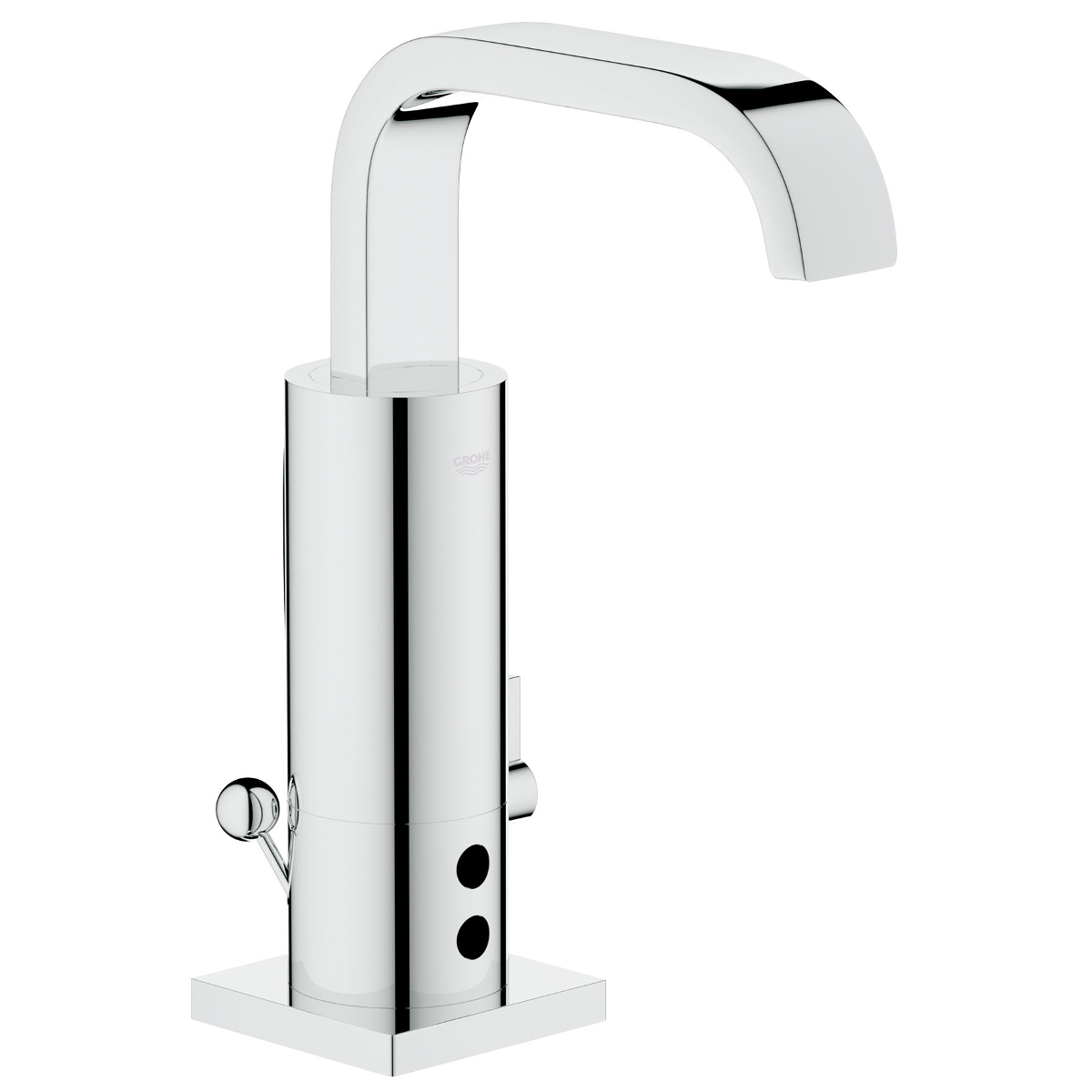 Смеситель для раковины сенсорный Grohe 36097000 Allure E - цена, видео,  фото и инструкция - купить в Москве, СПб и РФ