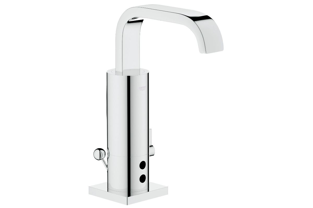 Смеситель для раковины сенсорный Grohe 36097000 Allure E - цена, видео,  фото и инструкция - купить в Москве, СПб и РФ