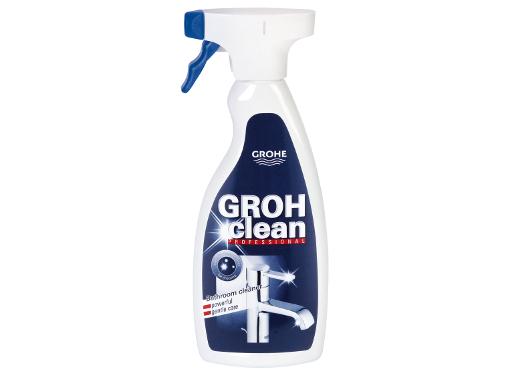 Изображение товара Средство GROHE 48166000 Grohclean очиститель для сантехники 500 мл в бутылке с пульверизатором