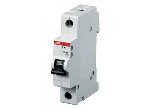 Изображение товара Автомат ABB S201 C20 1-полюсной модульный автоматический выключатель 20 А 220 В