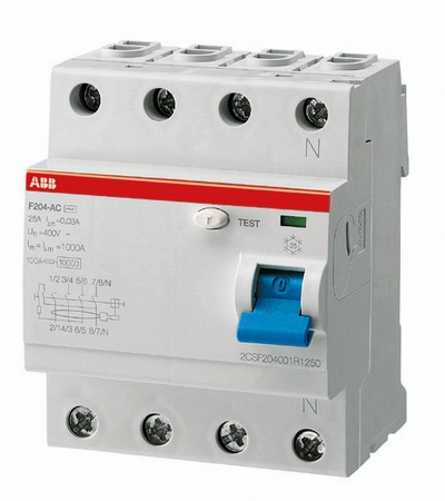 

УЗО Abb Fh204 ac-40/0,03