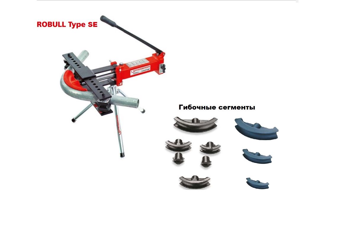 Трубогиб Rothenberger Robull 57961X - цена, фото и инструкция - купить в  Москве, СПб и РФ