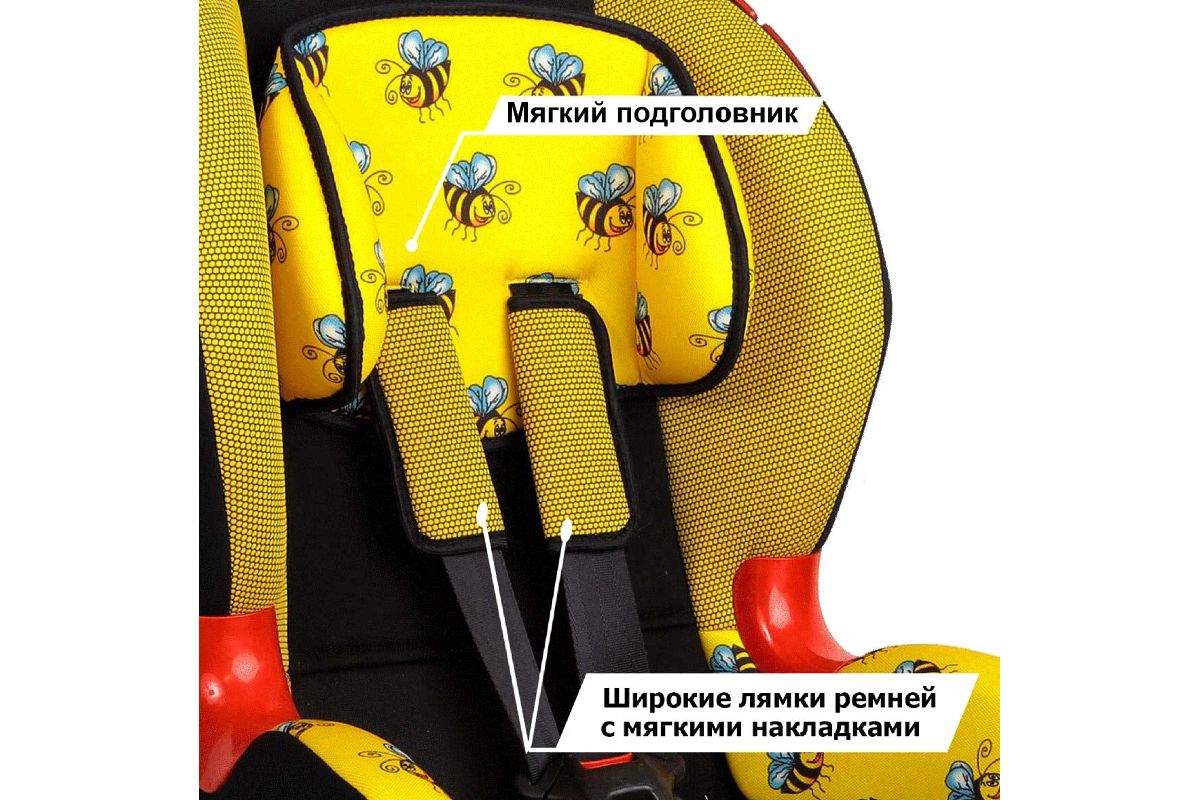 Детское автомобильное кресло Siger КОКОН ISOFIX КРЕС0140 - цена, отзывы,  фото - купить в Москве, СПб и РФ