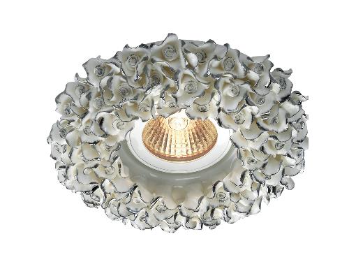 Изображение товара Встраиваемый светильник NOVOTECH FARFOR NT14 032 369950 белый серебро 50 Вт