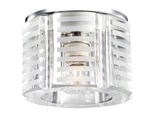 Изображение товара Встраиваемый светильник NOVOTECH NORD NT12 081 369809 хром хрусталь для комнаты