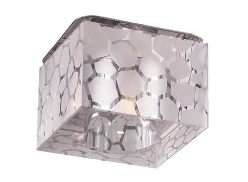 Изображение товара Встраиваемый светильник NOVOTECH CUBIC NT10 094 369425 хром 40 Вт G9 современный стиль