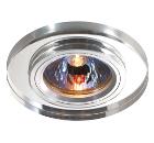 Изображение товара Встраиваемый светильник NOVOTECH MIRROR NT12 136 369756 с хрусталем и галогенной лампой