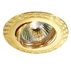 Изображение товара Встраиваемый светильник NOVOTECH COIL NT12 161 369619 золото 50Вт классика