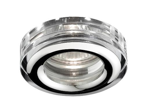Изображение товара Встраиваемый светильник NOVOTECH AQUA NT14 176 369879 хром 50Вт IP54