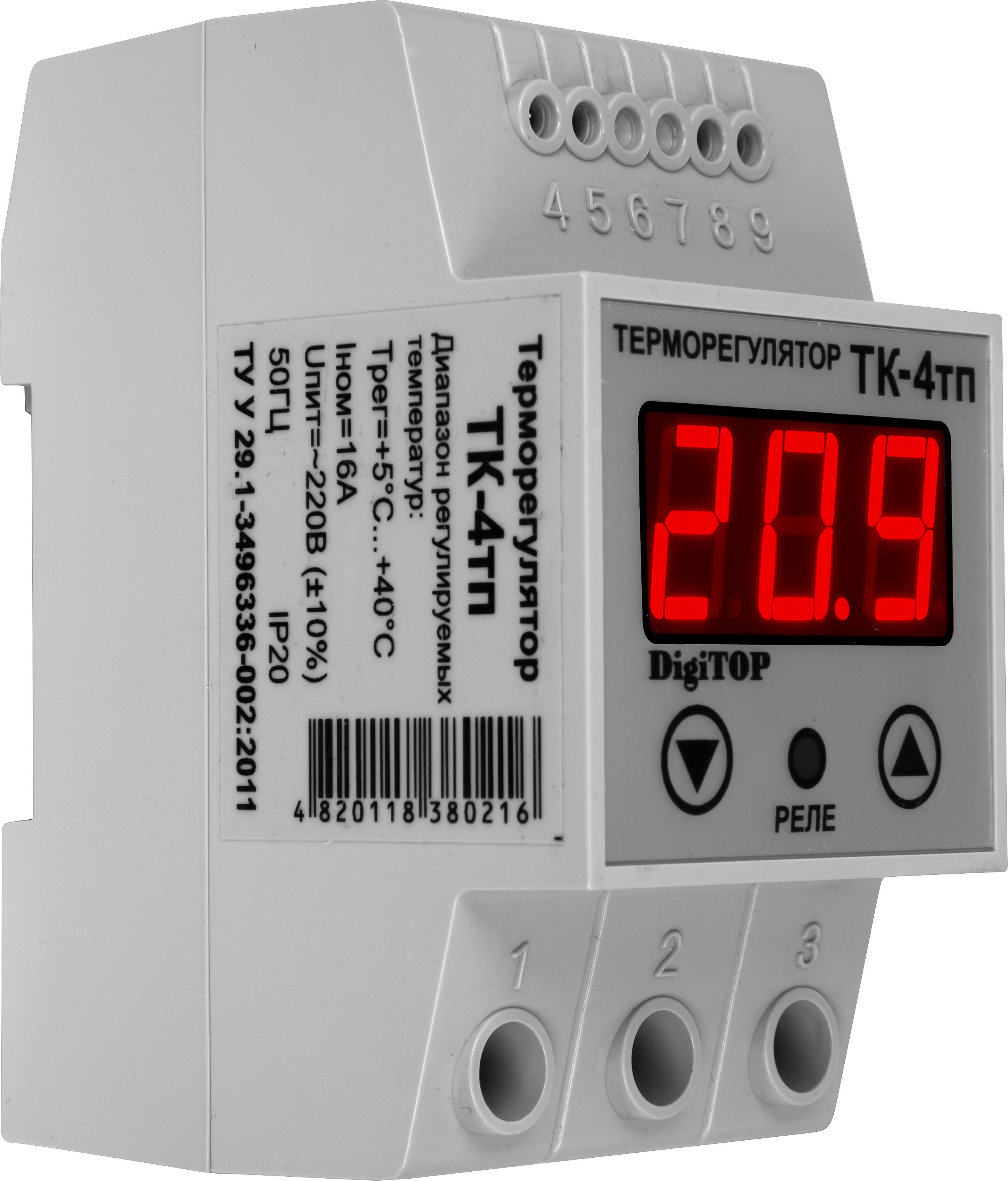 

Терморегулятор Digitop ТК-4тп, ТК-4тп