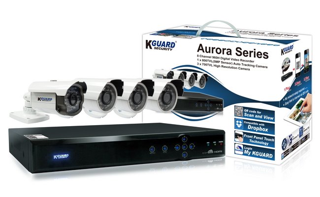 

Комплект видеонаблюдения Kguard Aurora ar821-ckt001, Aurora ar821-ckt001