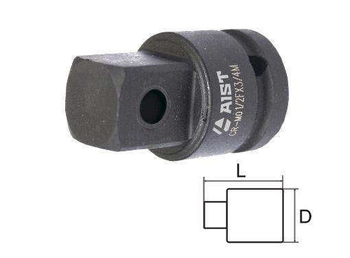 Изображение товара Адаптер переходник ударный AIST 657126A с фиксацией штифтом и квадратом
