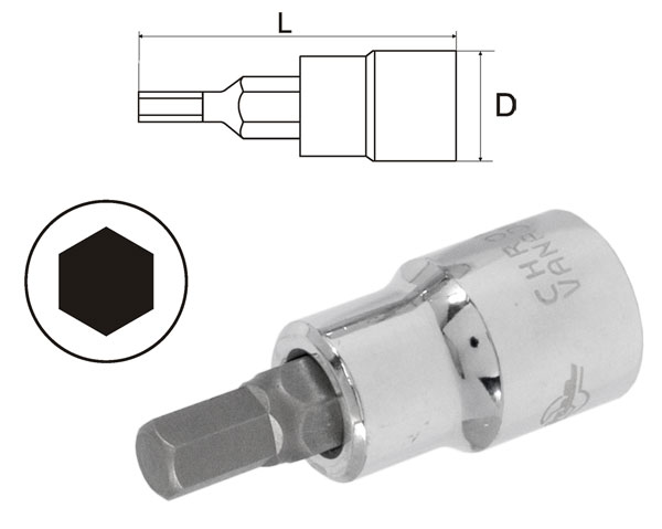 

Бита Aist Hex19 55мм (440219h, Hex19 55мм (440219h)