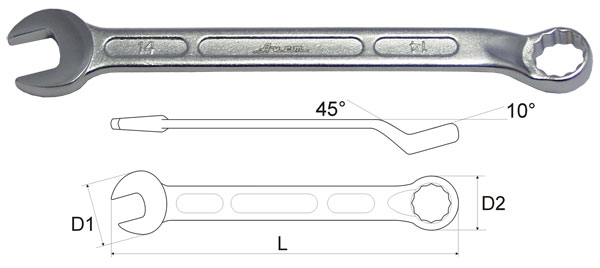 

Ключ гаечный комбинированный 32х32 Aist 010832a (32 мм, 010832a (32 мм)