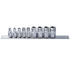 Набор головок AIST размер 6-20мм, S 3/8'' (301510E)