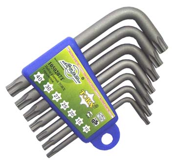 

Набор коротких Г-образных ключей torx, 7 шт. Aist 1054107t, 1054107t