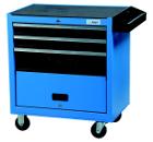 Изображение товара Тележка AIST 90003204 выдвижная голубая 680х460х655мм