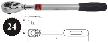 

Трещотка Aist 42136-24, 42136-24