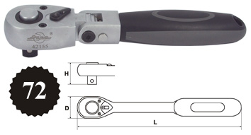 

Трещотка Aist 42155-72