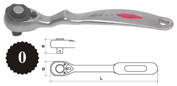 

Трещотка Aist 42138-00, 42138-00