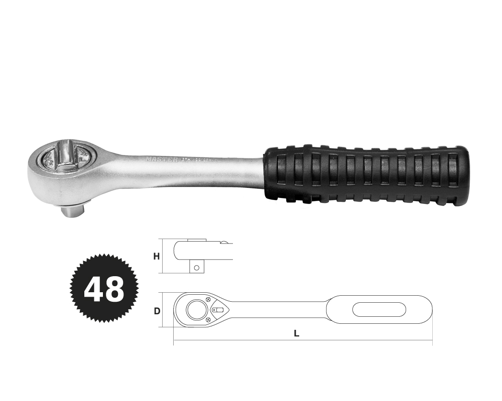 

Трещотка Aist 22123-48, 22123-48