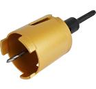 Коронка алмазная ПРАКТИКА Ф82х80мм SDS+/HEX "Эксперт" (031-198)